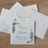Custom Flower Seed Envelopes, 25 Personalized Seed Envelopes, Funeral Forget-Me-Not Seed packets, Remembrance Memorial Favors Envelopes