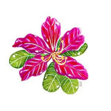 Purple Orchid Tree, Original Watercolor Painting