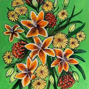 Lily bouquet
