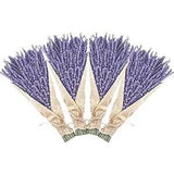 Dried Lavender Bundles, Uieke Natural Dried Lavender Flowers 280 Purple-4pcs
