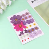 29 Pcs Dried Pressed Petals Silk Flowers Craft DIY Accessories Artificial Plants