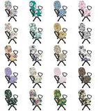 Ambesonne Soft Floral Office Chair Slipcover Protective Stretch Cover