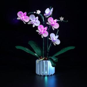 LED Light Kit for LEGO 10311 Orchid  Plant Decor Building Set, Light Kit Only, Model NOT Included