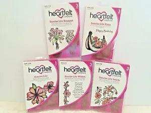 Heartfelt Creations Stamp Sunrise Lily Collection Choose One: Various Designs