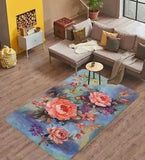 3D Red Peony Flower NBC2226 Game Rug Mat Elegant Photo Carpet Mat Fay 2023
