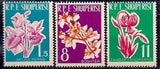 Albania 1961 Flowers Cyclamen Forsythia Lily Plants 3v set MNH
