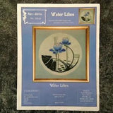 Art Stitch Water Lilies Counted Cross Stitch Kit AS-192 K Bourgaize Art Deco