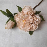 artificial peony, artificial flowers, dried peony, oyster peony , autumn flowers, oyster home decor, oyster bouquet, peony bouquet