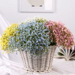 Artificial flower Plastic Gypsophila of 16 branches Bouquet bride hand holding wedding decoration home decor Fake flowers