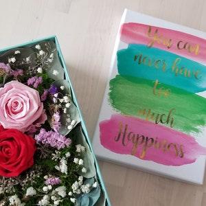 Everlasting Flower, Preserved roses, Handcrafted Flower gift, Dried Flowers, Anniversary, Gifts for her, Birthday gift, Wedding gift, Rose