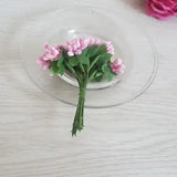 12 Pcs/bunch Flower Wreath Arrangements Peonies Artificial Flowers