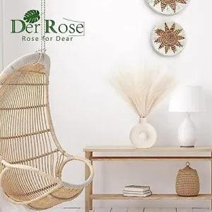 New Listing 6 pcs Faux Pampas Grass Decor 17.7" Artificial Pompas Grass Floral Fluffy