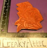 LILY VINE FLOWERS BUDS BRANCH STEM 1 CLING RUBBER STAMP CREAKYATTIC