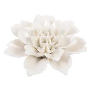 ceramic wall decor garden flower decor Beautiful Peony Flower Sculpture