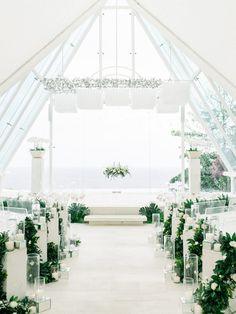 Lush Cliffside Bali Wedding at Tirtha Uluwatu Flower Delivery