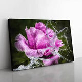 Purple Peony Flower Vol.2 Canvas Print Wall Art Framed Picture Home Decor Large
