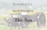 Bath & Body Works, Slatkin & Co, White Barn 3 Wick Candles- Flower Scents