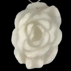 D04305# Hand Carved Peony Flower Pink Aventurine Pendant Bead Gemstone