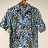 Vintage D??ALLAIRD??S sunflowers ladybugs daisies blouse