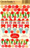 Mother's Day Carnation Flower Sticker Sheet / Ryu-Ryu Ashiya Made in Japan