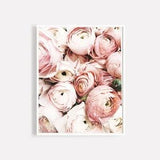 Peony Bouquet Print - Poster - Floral Print - Botanical Print - Pink Wall Art