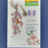 Elegant Peony Flower Shape Metal Chain Bookmark Sensible Party Gift Souvenir