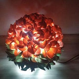Hydrangea night lamp/ night light /home decor/ flowers/home light/big flowers/ wedding gift /hydrangea/ roses/ bouquet