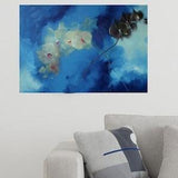 Orchid in oil on canvas, oil painting impressionism hand painted