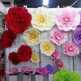 Large Artificial Flowers Peony Flower Branches Wedding Background Decorative 1pc