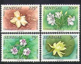 Senegal 1982 Lotus/Lily/Flowers/Plants/Nature/Medical 4v set (n36576)