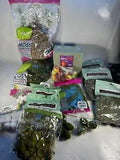 Very Large Lot Of Mosses/Dry Foam/Moss Covered "Rocks" & Cotton Blooms for Craft