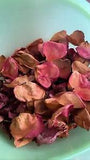 Natural Sun Dried RED or PINK Rose Petals-Organic, No Pesticides.