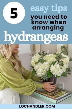 Make Your Home Beautiful with Hydrangeas that last! Flower Delivery