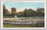 Tower Grove Park Lily Pond St. Louis Missouri MO Postcard