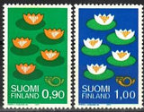 Water Flowers Protection Of Environment Nordic Water Lily Finland Mint MNH 1977