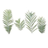 12PCS Real Pressed Dry leaf, leaves with stem for art, candle DIY FCD63
