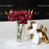 Mini Ranunculus Small Bundle | High Quality Artificial Flower | DIY Floral | Wedding/Home Decoration | Gifts - Burgundy