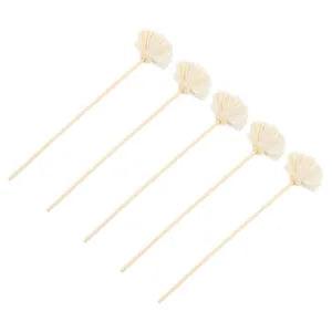 5 Pcs Flower Reed Diffuser Carnation Aromatherapy Bottle Refill