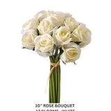 Rose Bouquet Scarlet Red Bridal Bouquet for Brides Wedding Decor Craft Supplies For Floral Arrangements Artificial Silk Flowers