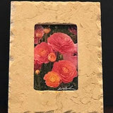 Small Canvas Print of ??Ranunculus Bouquet?? Framed for Desktop or Shelf