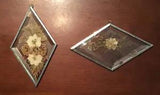 Handmade Pressed Flowers Hanging Window Or Wall Glass Ornaments