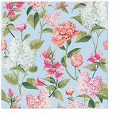 3-Ply Lilac with Peonies Decoupage Paper Napkins Serviettes 33cm (Pack of 20)