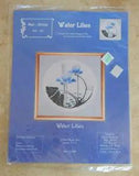 New Art-Stitch Cross Stitch Pattern WATER LILIES #AS-192 Flowers Nature Floral