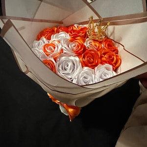 Eternal Rose Bouquet, Handmade Fake Flowers