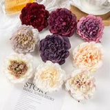 100pcs Artificial Peony Flower Ornament For Wedding / Home Garden Decoration NEW
