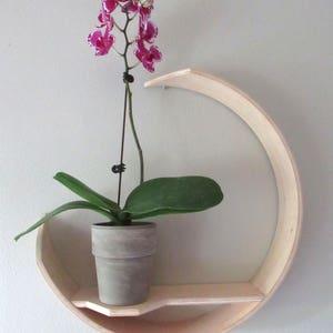 Wall Decor Plant Shelfl Flower Shelf| Gift for Girlfriend| Gift for Mom|Orchid Shelf||KHLORIS 14???