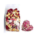 DoraMagic Dried Rose Petals Real Natural Dried Rose Petals 1.75oz/50g for Bat...