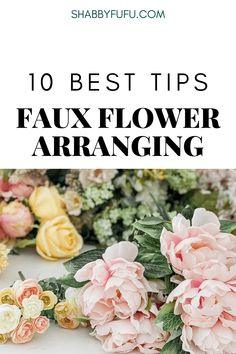 10 Tips For Making Realistic Faux Flower Centerpieces Flower Delivery