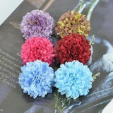 Carnation Silk Artificial Craft Flower Scrapbook Accessory Decors Flowers 30pcs