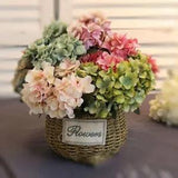 Artificial Peony Hydrangea Silk Flowers DIY Home Party Decoration Plastic Flower